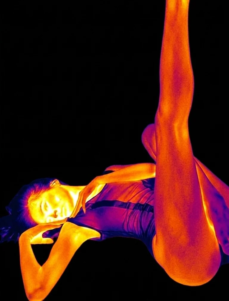 Lara — anonymous thermal portrait